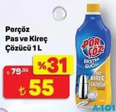 PORÇÖZ PAS VE KİREÇ ÇÖZÜCÜ 1 L